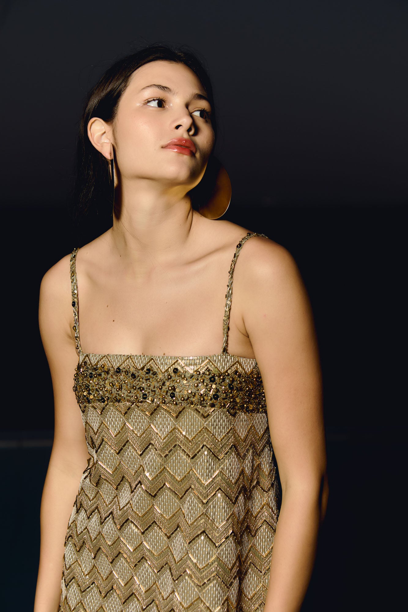 Vestido Mini Golden Rush | 013447