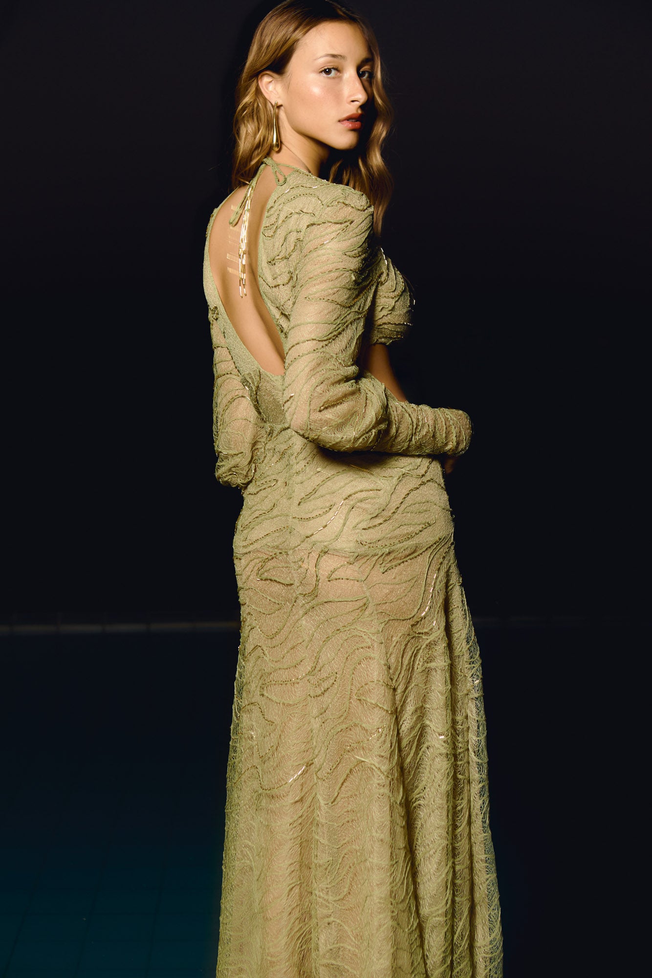 Vestido Bordado Tide | 013489