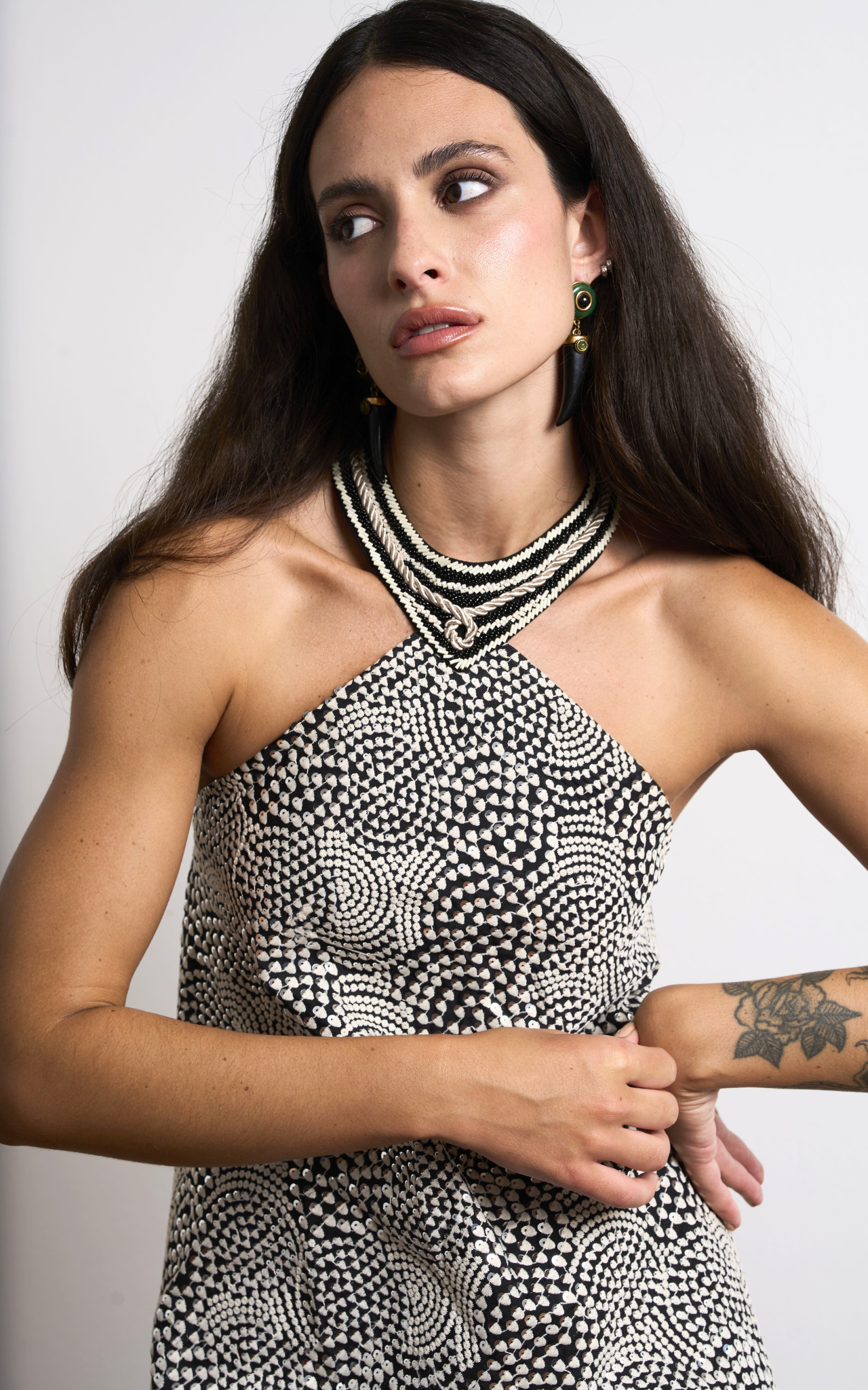 Vestido Plumas Dots | 13185